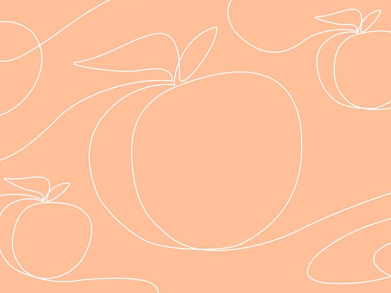 Peach Fuzz colore pantone 2024