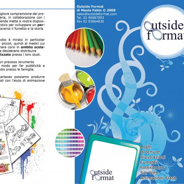 Brochure per progettazione grafica