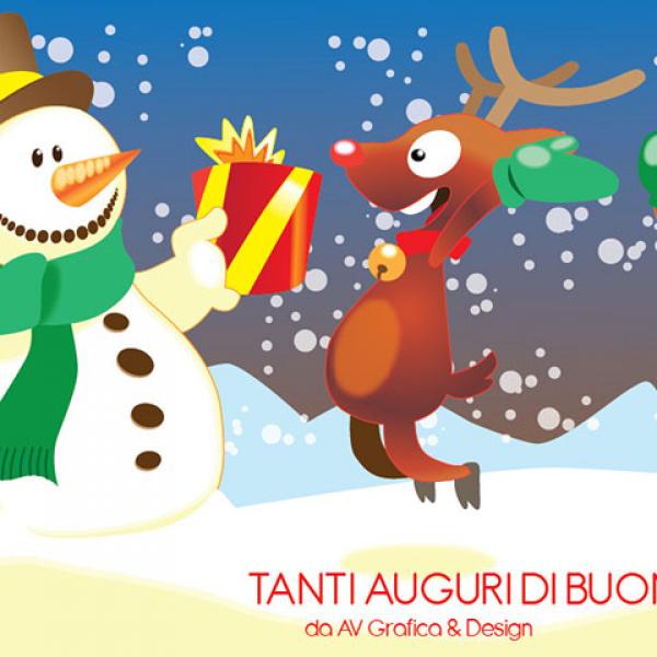 Illustrazione Auguri di Natale